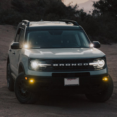S1 A-Pillar Light Kit <br> 21-25 Ford Bronco Sport