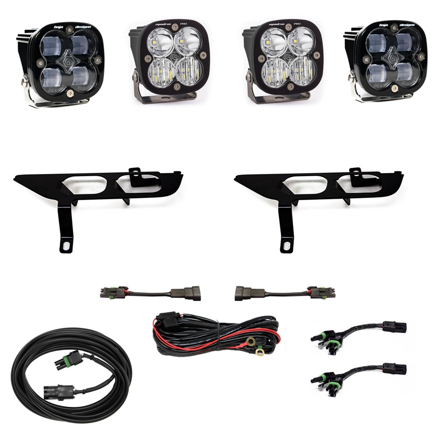 Squadron SAE/Sport Fog Pocket Light Kit <br> 21-23 Ford F-150