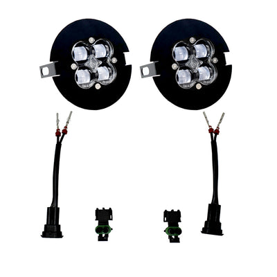 Squadron SAE Fog Pocket Light Kit <br> 05-14 Toyota Tacoma Tundra Ford F-150