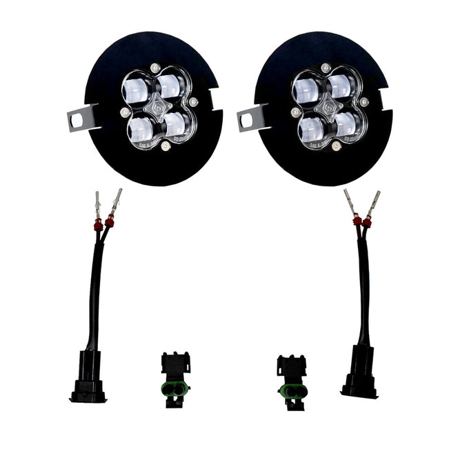 Squadron SAE Fog Pocket Light Kit <br> 05-14 Toyota Tacoma Tundra Ford F-150