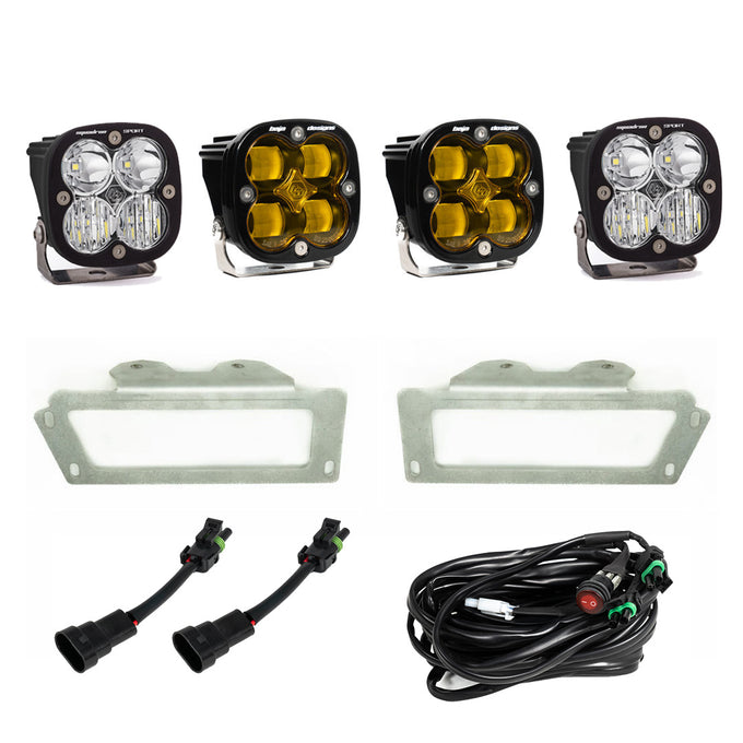 Squadron SAE Fog Pocket Light Kit <br> 09-18 Dodge Ram 1500 2500 3500