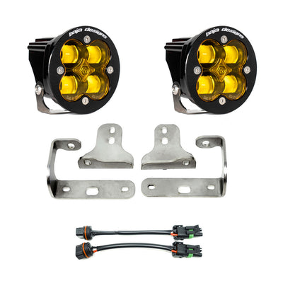 Squadron-R SAE Fog Pocket Light Kit <br> 18-25 Jeep Wrangler / Gladiator