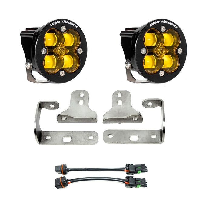 Squadron-R SAE Fog Pocket Light Kit <br> 18-25 Jeep Wrangler / Gladiator