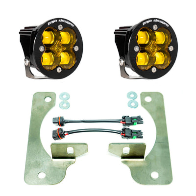 Squadron-R SAE Fog Pocket Light Kit <br> 18-25 Jeep Wrangler / Gladiator