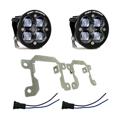Squadron-R SAE Fog Pocket Light Kit <br> 15-19 Subaru WRX WRX STI, Ford Mustang