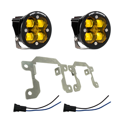 Squadron-R SAE Fog Pocket Light Kit <br> 15-19 Subaru WRX WRX STI, Ford Mustang