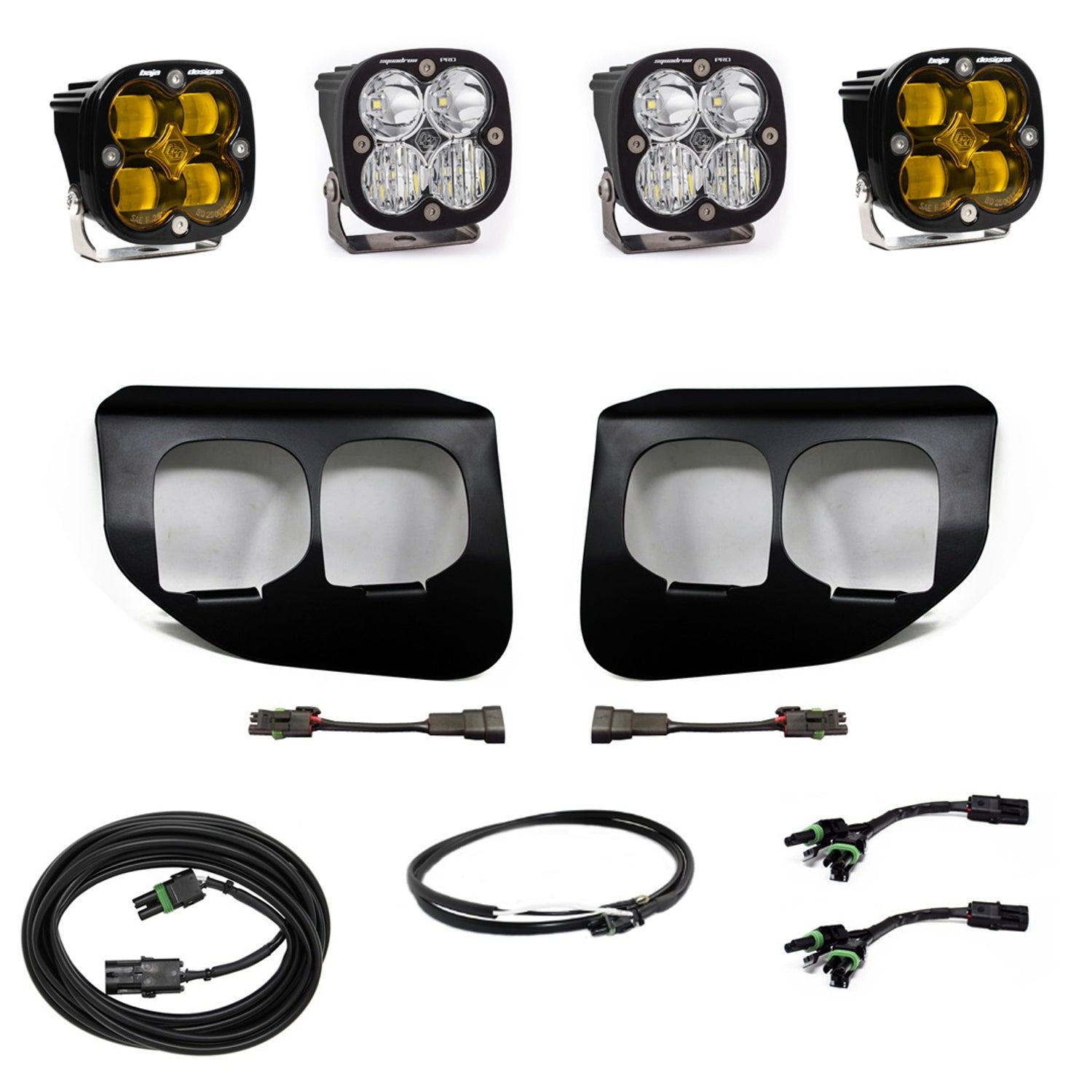 Squadron SAE/Pro Fog Pocket Light Kit <br> 20-22 Ford F-250 F-350 Super Duty