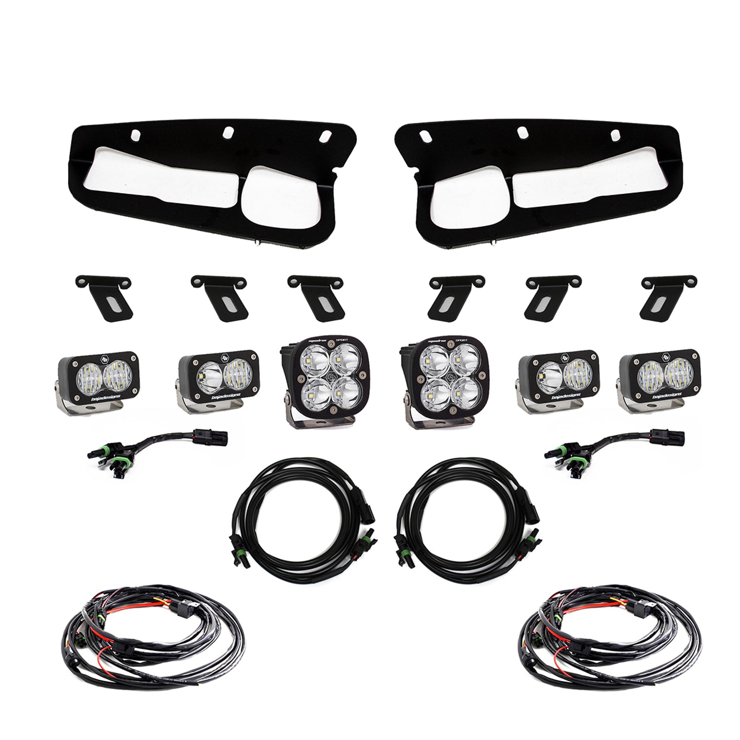 Squadron Sport/S2 Sport Fog Pocket Light Kit <br> 21-25 Ford Bronco