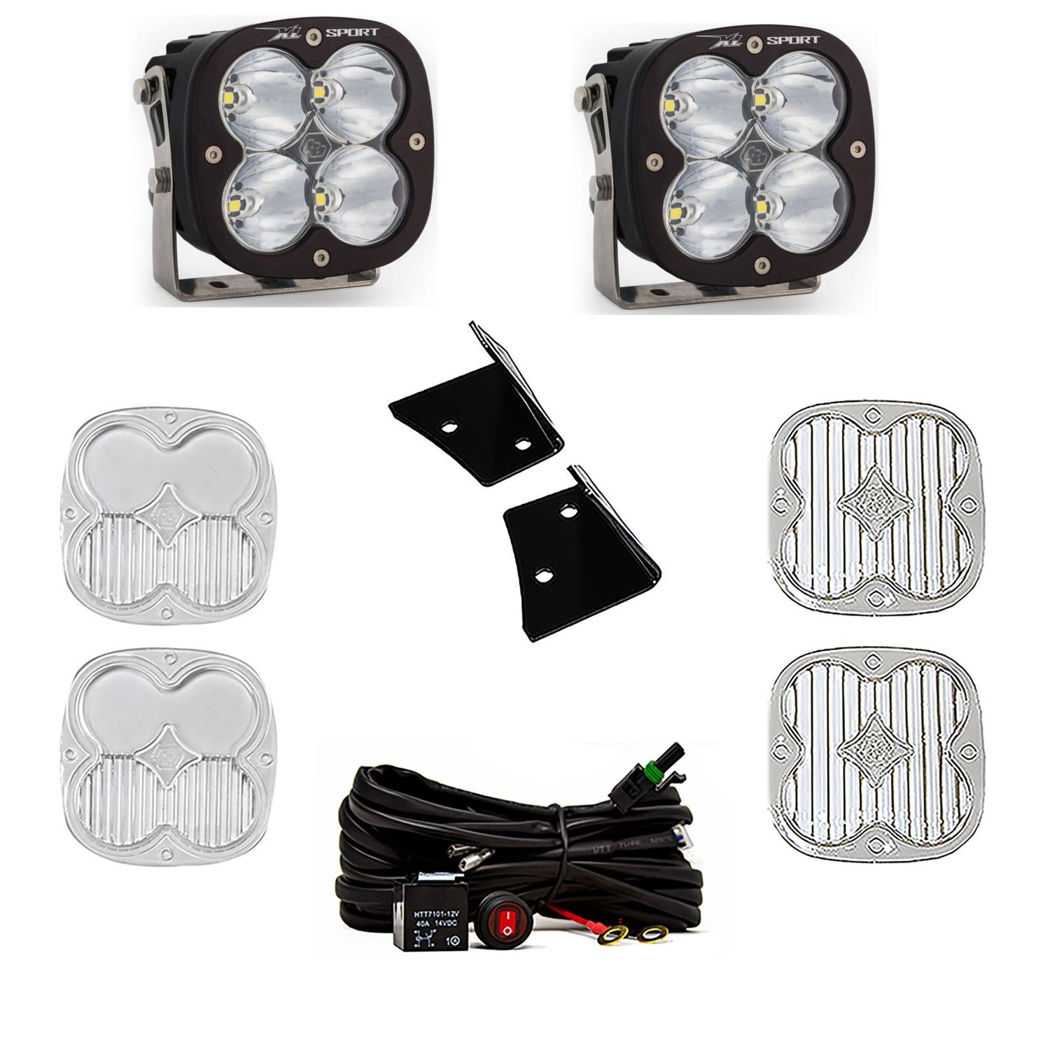 XL Sport A-Pillar Light Kit <br> 07-18 Jeep Wrangler JK