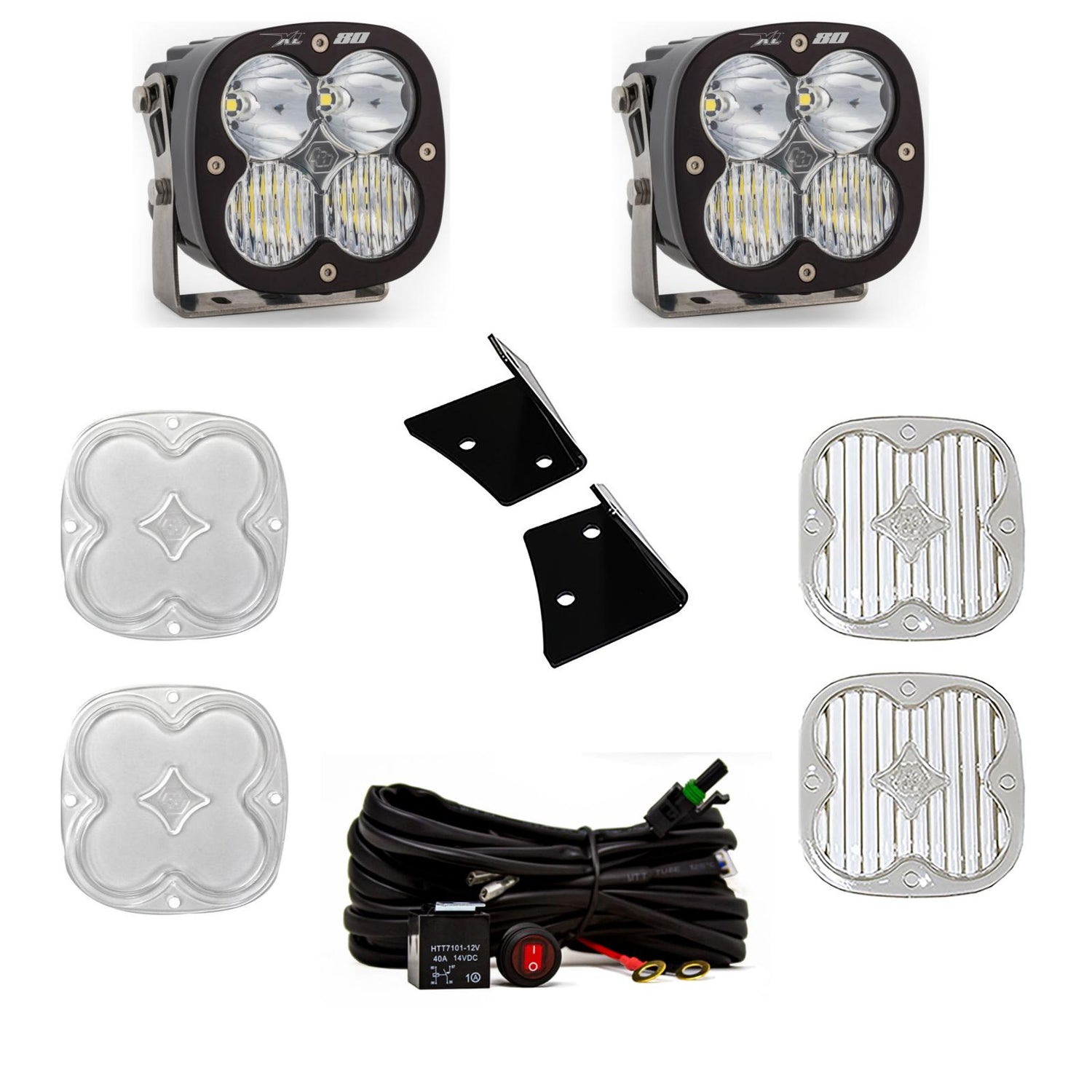 XL80 A-Pillar Light Kit <br> 07-18 Jeep Wrangler JK