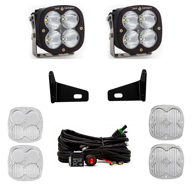 XL Sport A-Pillar Light Kit <br> 17-24 Can-Am Maverick X3 Turbo, Turbo R / RR