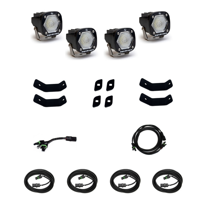 S1 Roof Rack Rail Kit <br> 19-25 Mercedes-Benz Sprinter 1500 2500 3500XD