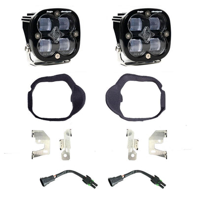 Squadron SAE Fog Pocket Light Kit <br> 19-25 Mercedes-Benz Sprinter 1500 2500 3500XD