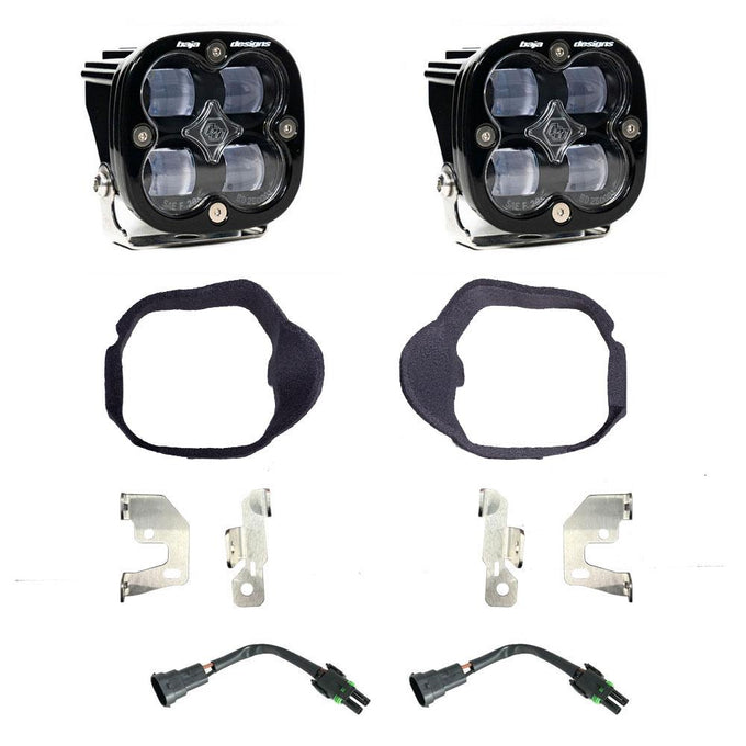 Squadron SAE Fog Pocket Light Kit <br> 19-25 Mercedes-Benz Sprinter 1500 2500 3500XD
