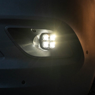 Squadron SAE Fog Pocket Light Kit <br> 19-25 Mercedes-Benz Sprinter 1500 2500 3500XD