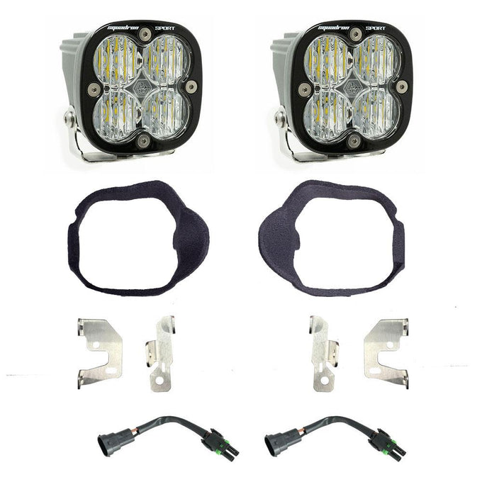 Squadron Sport Fog Pocket Light Kit <br> 19-25 Mercedes-Benz Sprinter 1500 2500 3500XD