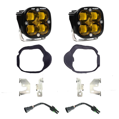Squadron SAE Fog Pocket Light Kit <br> 19-25 Mercedes-Benz Sprinter 1500 2500 3500XD
