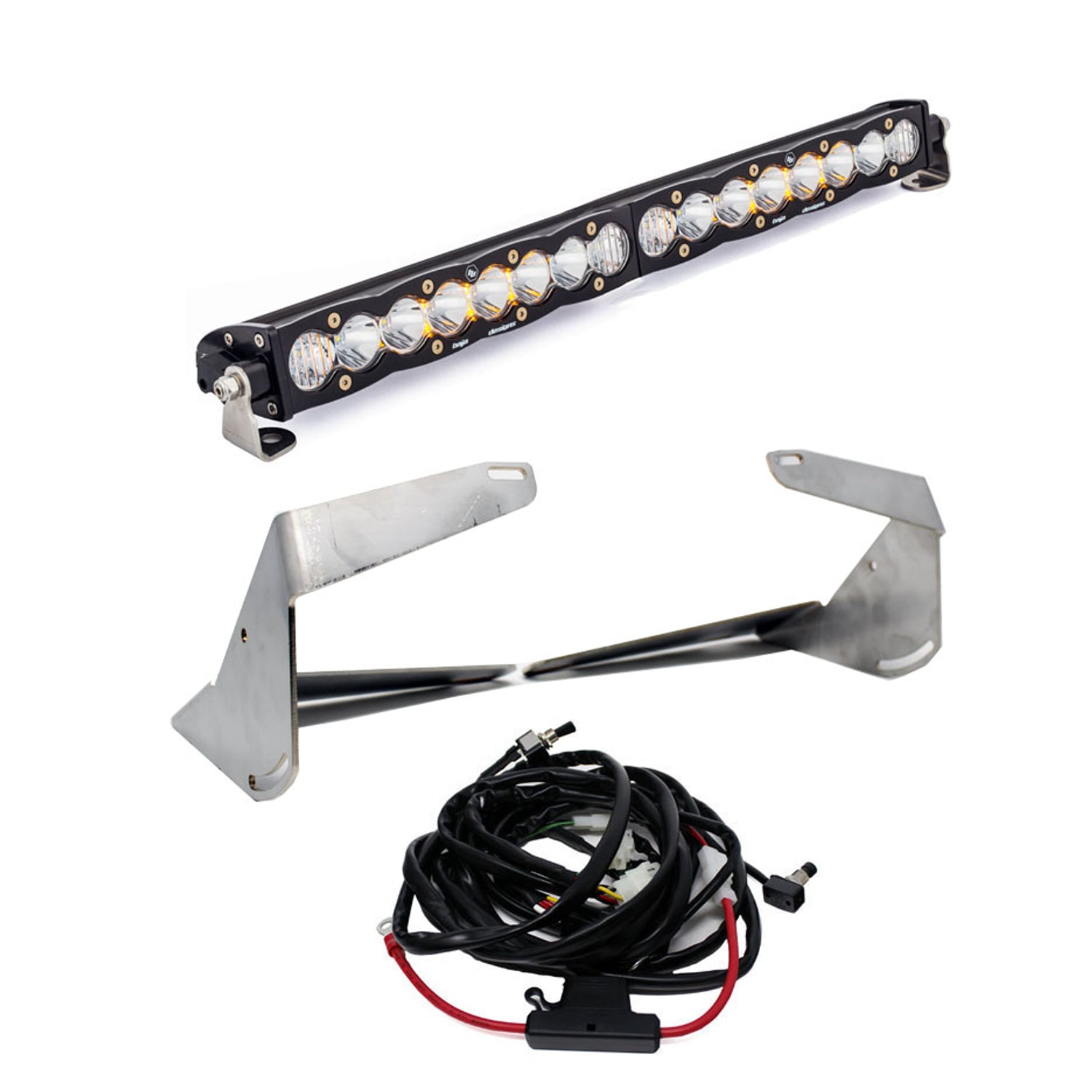 S8 20 Inch Grille Lower Light Bar Kit <br> 19-25 Ram 2500 3500