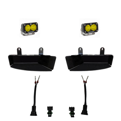 S2 Sport Fog Pocket Light Kit <br> 19-25 Ram 2500 3500