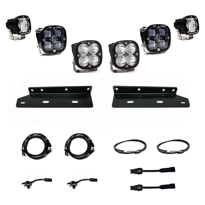Squadron SAE/S1 Fog Pocket Light Kit <br> 21-25 Ford F-150