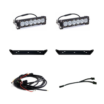 OnX6 Behind Grill Kit -10in. Amber D/C <br> 21-25 Ford F-150