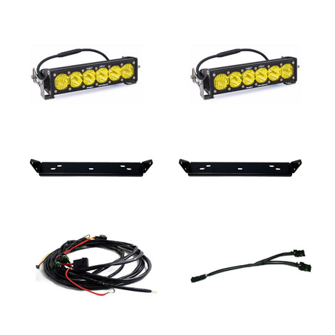 OnX6 Behind Grill Kit -10in. Amber D/C <br> 21-25 Ford F-150