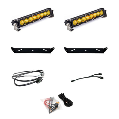 S8 10 Inch Dual Behind Grille Light Bar Kit <br> 21-25 Ford F-150