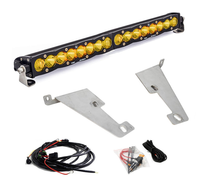 S8 20 Inch Behind Bumper Light Bar Kit <br> 22-24 Toyota Tundra