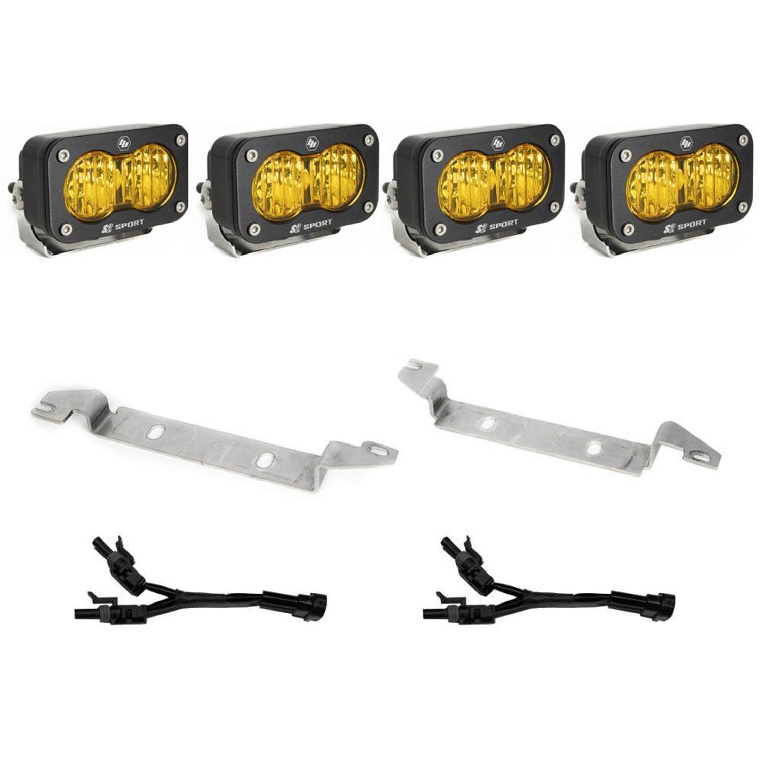 S2 Sport Dual Fog Pocket Light Kit <br> 22-24 Toyota Tundra