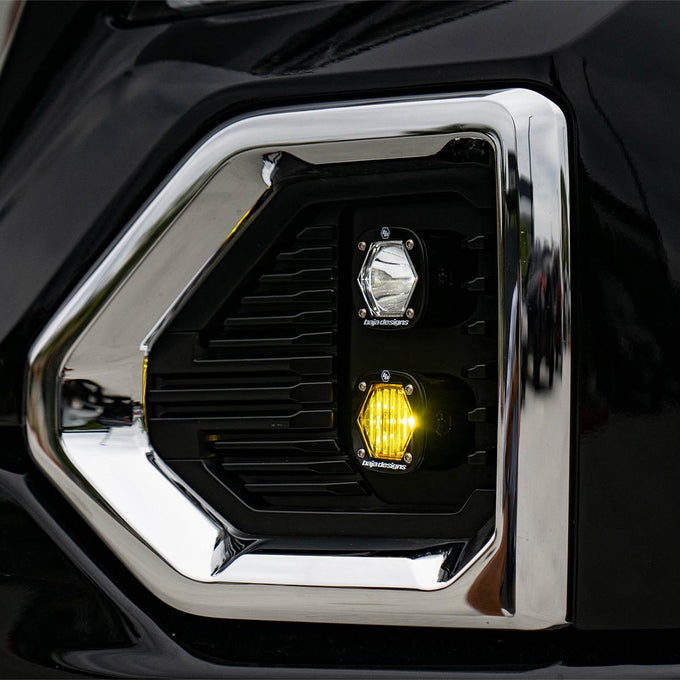S1 Dual Fog Pocket Light Kit <br> 19-22 GMC Sierra 1500