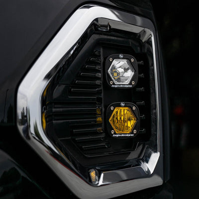 S1 Dual Fog Pocket Light Kit <br> 19-22 GMC Sierra 1500