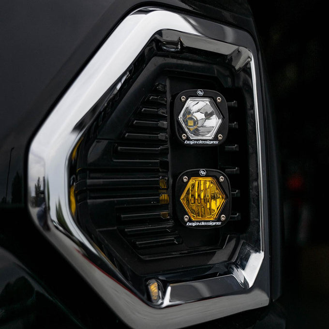 S1 Dual Fog Pocket Light Kit <br> 19-22 GMC Sierra 1500