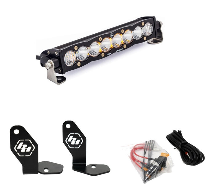 Pro R S8 10in Hood Mount Kit <br> 22-24 Polaris RZR Pro R Series