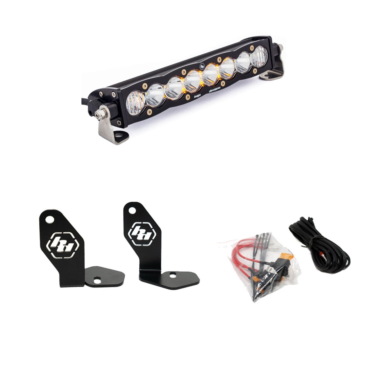 Pro R S8 10in Hood Mount Kit <br> 22-24 Polaris RZR Pro R Series