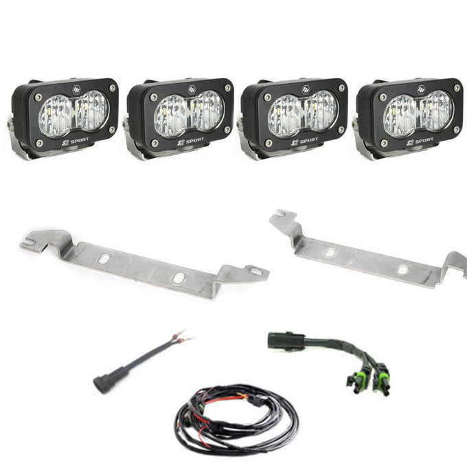 S2 Sport OEM Fog Light Replacement Kit <br> 22-25 Toyota Sequoia