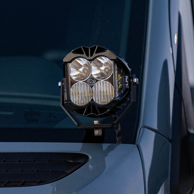 LP4 A-Pillar Kit (Driving/Combo) - Clear <br> 14-18 Mercedes-Benz Sprinter 2500 3500