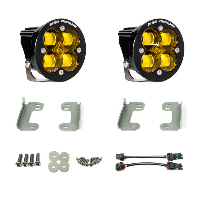 Squadron-R SAE Fog Pocket Light Kit <br> 07-09 Jeep Wrangler