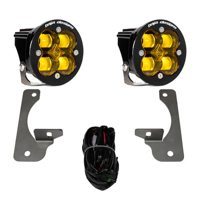 Squadron-R SAE Fog Pocket Light Kit <br> 07-09 Jeep Wrangler