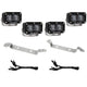 S2 SAE OEM Fog Light Replacement Kit <br> 22-24 Toyota Tundra
