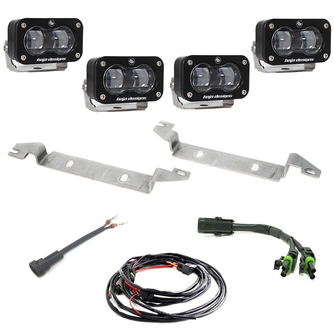 S2 SAE OEM Fog Light Replacement Kit <br> 23-25 Toyota Sequoia