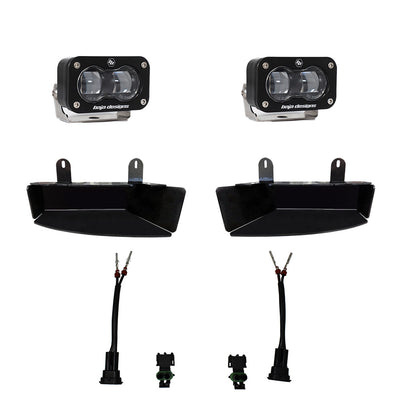 Dodge, Ram S2 SAE Fog Pocket Light Kit <br> 19-25 Ram 2500 3500
