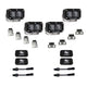 S2 SAE Dual Fog Pocket Kit <br> 21-25 Ford F-150