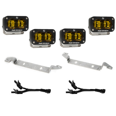 S2 SAE OEM Fog Light Replacement Kit <br> 22-24 Toyota Tundra