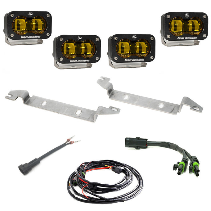 S2 SAE OEM Fog Light Replacement Kit <br> 23-25 Toyota Sequoia
