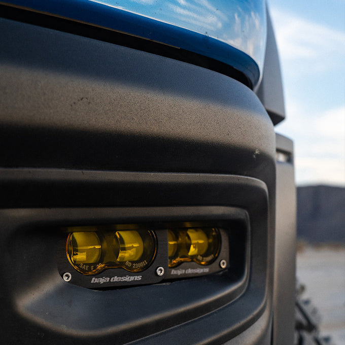 Dual S2 SAE Fog Pocket Light Kit <br> 19-24 Ram 1500