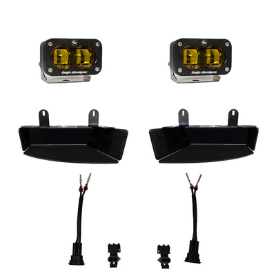S2 SAE Fog Pocket Light Kit <br> 19-25 Ram 2500 3500