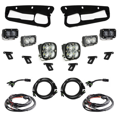 S2 SAE Sportsmen Fog Pocket Light Kit <br> 21-25 Ford Bronco