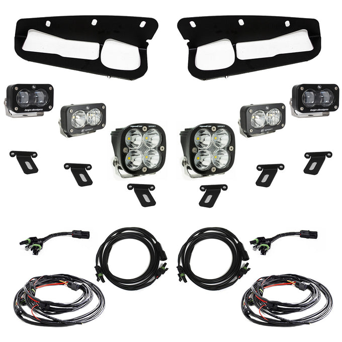 S2 SAE Sportsmen Fog Pocket Light Kit <br> 21-25 Ford Bronco