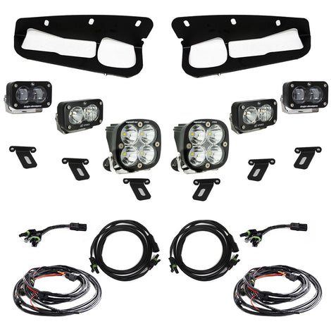 S2 SAE Pro Fog Pocket Light Kit <br> 21-25 Ford Bronco