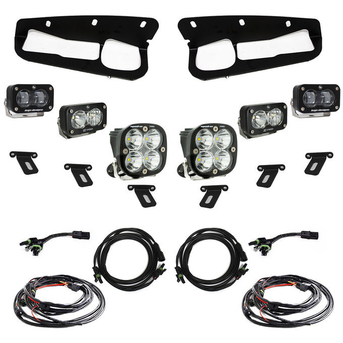 S2 SAE Pro Fog Pocket Light Kit <br> 21-25 Ford Bronco